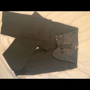 Express women’s trousers, charcoal gray